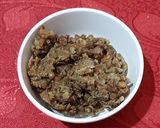 A picture of step 1 of Walnut masoor dal bullets.