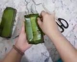 Foto langkah ke 5 dari resep Takir Persegi panjang.
