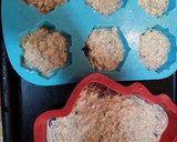 Foto del paso 3 de la receta: Budín sin harina, sin azúcar, con avena y salvado integral