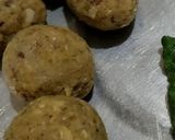 A picture of step 2 of Quick Crispy beans ball - fried party starter.