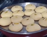A picture of step 4 of Kadhai Nankhatai.