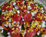A picture of step 9 of My Homemade Veggie Pizza 😀.