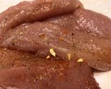 Baconbe göngyölt csirkemell recept fázis 1 fotója