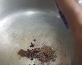 A picture of step 1 of Zeera rice.