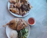 Hình bước làm 5 của món Cơm gà nhà 🐔🐔