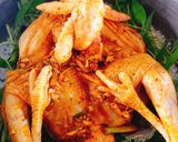 Hình bước làm 2 của món Gà nổ muối