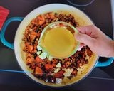 A picture of step 2 of Mullagatawny Soup.