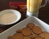 صورة لخطوة 1 من وصفة حلا طبقات الاوريو 🍪💕