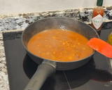 Foto del paso 12 de la receta: Fajitas de pollo con patatas bravas caseras en AirFryer Ninja Foodi Dual Zone