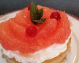 Une image de l'étape 7 de Pannukakku au pamplemousse rose.
