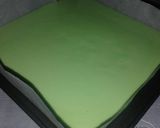 Foto langkah ke 4 dari resep Pandan Ogura Cake.