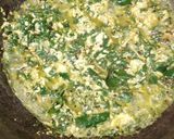 A picture of step 5 of Indian Keto Meal: Cauliflower Upma/ Palak Pachadi/ Chia Raita.