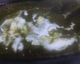 A picture of step 9 of Palak paneer.