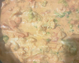 Foto del paso 4 de la receta: Pasta con verdura y gambas