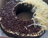 Foto langkah ke 5 dari resep Brownies 4 telur loyang tulban.
