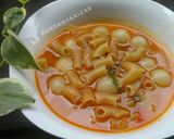 Foto langkah ke 5 dari resep Seblak Kuah Cilok Makaroni.