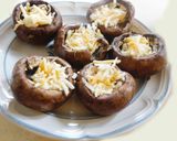 A picture of step 2 of Cheese Stuffed Mushroom Pakora.