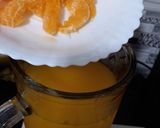 A picture of step 1 of Orange Slush.