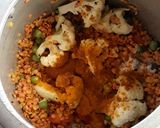 A picture of step 6 of Mix vegetable Dal.