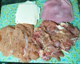 Foto del paso 1 de la receta: Jamoncito de Pollo con Jamón y Queso