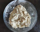 Foto del passaggio 8 della ricetta Torta salata di farina di ceci e grano saraceno con gorgonzola e cavolo cappuccio rosso