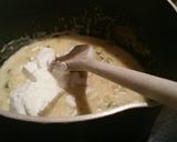 A picture of step 10 of White fish in a hot smoked-cheese sauce.