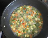 A picture of step 2 of Rainy Day Special Healthy Veggie Soup.