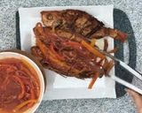 Foto del paso 6 de la receta: Pescado frito con escabeche