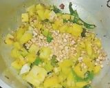 A picture of step 3 of Chayote (Chow Chow) Fry.