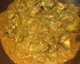 A picture of step 7 of Dhaniya Chicken.