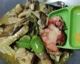 Foto langkah ke 4 dari resep 745.Opor Kuning Ayam Kampung (Bumbu Dasar Kuning).