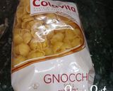 A picture of step 1 of Gnocchi with Oyster Mushroom and Winter Vegetables.