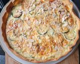 Une image de l'étape 3 de Tarte à la courgette.