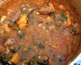 A picture of step 10 of Beans and yam pottage.
