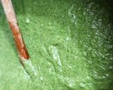 Tejszínes spenótfőzelék 🍳🍞 recept fázis 4 fotója