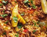 صورة لخطوة 4 من وصفة أرز بالخضار و التونة🍲