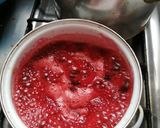 Foto del paso 4 de la receta: Mermelada de fresa y arándanos 😋