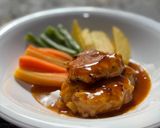 Foto langkah ke 8 dari resep Burger Steak.
