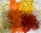 Foto del paso 1 de la receta 589. Verduras en escabeche (guarnición)