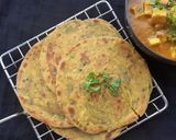 A picture of step 5 of Pudina (mint) Laccha Paratha.