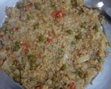 A picture of step 8 of Dalia upma.