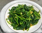 塔香地瓜葉的食譜步驟3照片