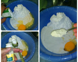 Foto langkah ke 2 dari resep Bolu Kukus Semangka Ala-Ala (1 Telur, SP, No Soda).