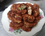 Hình bước làm 3 của món Chả đậu tôm thịt