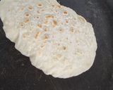 A picture of step 7 of Naan on tawa.