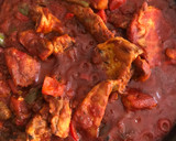 Foto del paso 9 de la receta: Conejo con tomate y pimientos