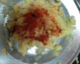 Potato nests with egg stuffing#breakfastfix#kidsrecipechallenge recipe step 2 photo