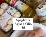 Foto langkah ke 1 dari resep Spaghetti Aglio e Olio made by me.