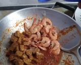 Foto langkah ke 7 dari resep Udang tempe sambal saos tiram.
