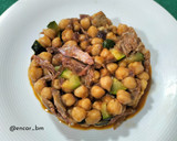 Foto del paso 7 de la receta: Garbanzos con pato y verduras